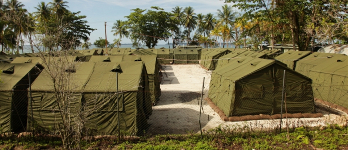 Conditions at Manus Island processing centre have been described as “harsh” and “inhumane”